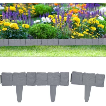 image of Lawn Edging Sets - 10x Granite Design 15,00m (de)