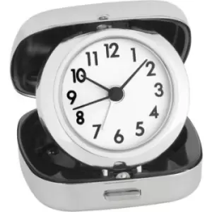 image of TFA Dostmann 60-1012 Quartz Alarm clock Silver Alarm times 1