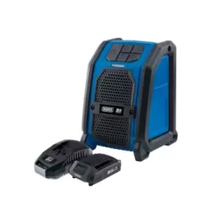 Image of Draper 04758 D20 20V Wireless Speaker Kit (3 Piece)