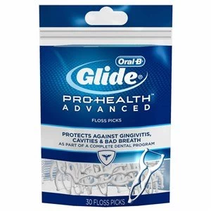 image of Oral B Glide Pro Health Advanced Floss Picks 30Pcs