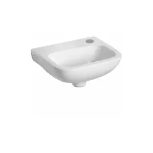 image of Contour 21 Handrinse Basin 370mm Wide - 1 rh Tap Hole - Armitage Shanks