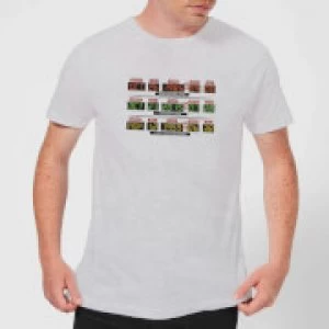 Image of Back To The Future Destination Clock T-Shirt - Grey - 4XL