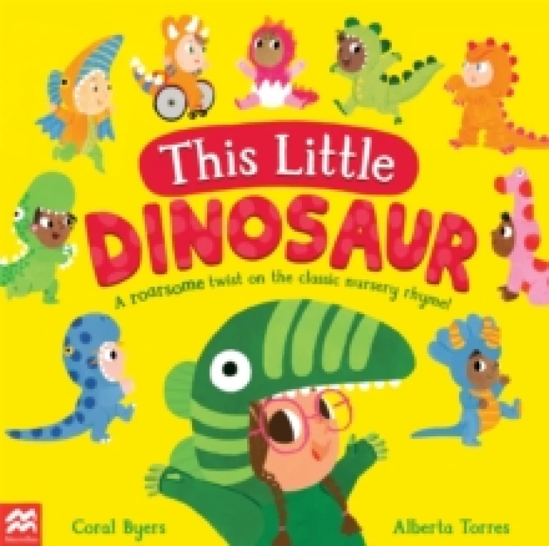 Image of Coral Byers This Little Dinosaur Book Multi unisex
