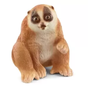 Image of SCHLEICH Wild Life Slow Loris Toy Figure, 3 to 8 Years, Tan (14852)