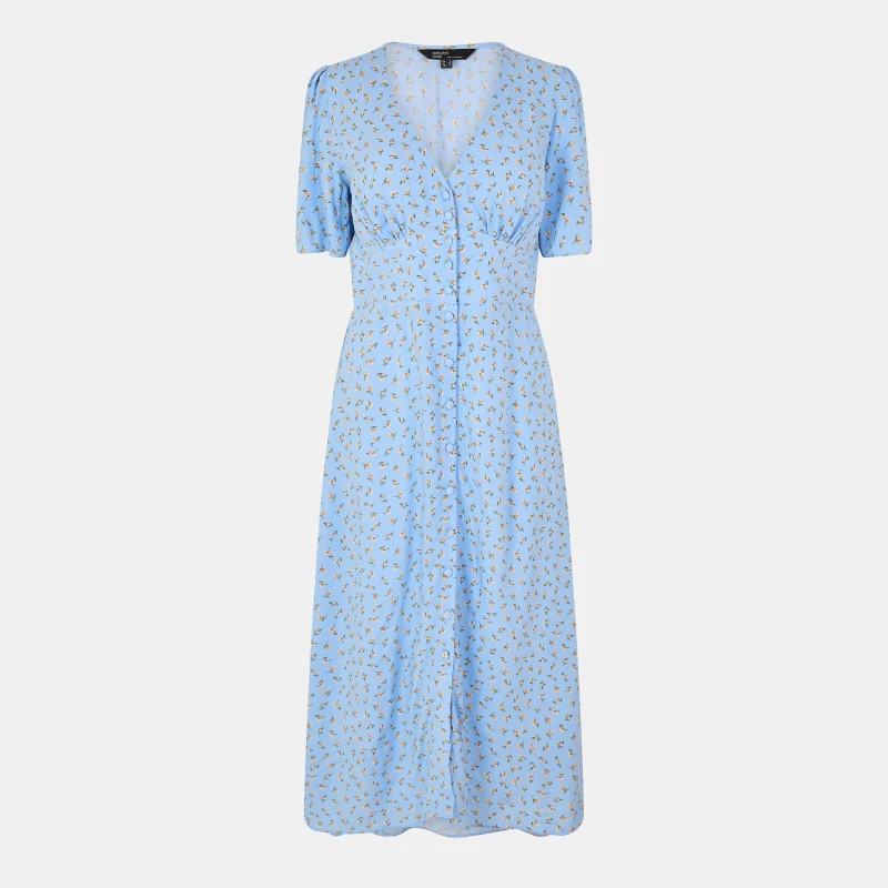 Image of Nobodys Child Womens Alexa Midi Tea Dress Multi female 4 (3XS)