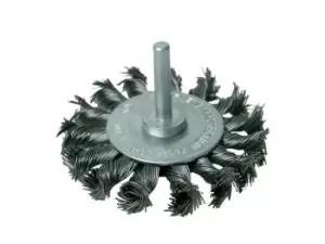 Image of Silverline 456933 Rotary Steel Twist-Knot Wheel 75mm