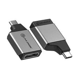 image of ALOGIC USB C to DisplayPort Adapter 4K@60Hz Compatible with MacBook Pro, Air, Pixel Book, XPS, Surface, Galaxy, iPad Pro, Air...