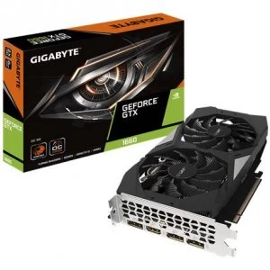 Image of Gigabyte GeForce GTX1660 OC 6GB GDDR5 Graphics Card