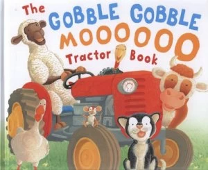 Image of The Gobble Gobble Moooooo Tractor Book by Jez Alborough Hardback