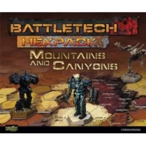 Image of Battletech HexPack Mountains and Canyons