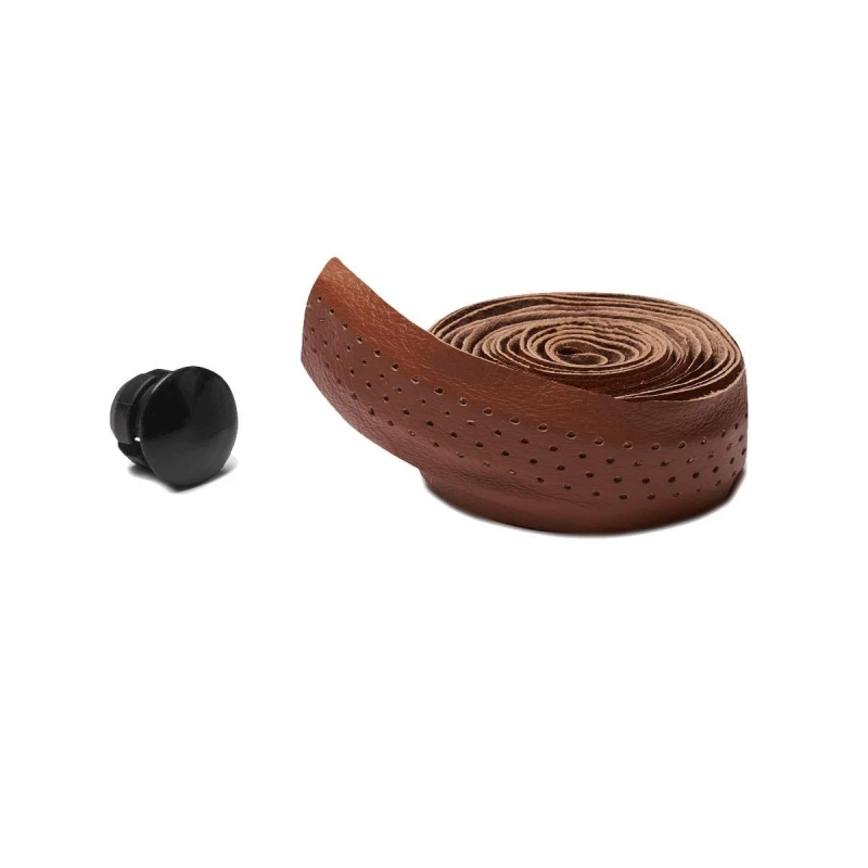 Image of Selle San Marco Bottega Leather Handlebar Tape Honey/Stitched unisex NO SIZE