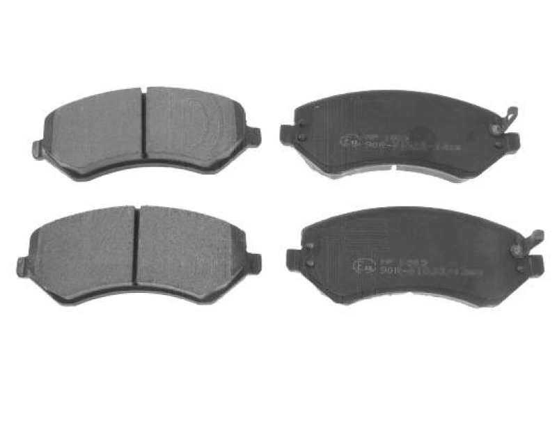 Image of Blue PRINT ADA104223 Brake pad set Front Axle, with acoustic wear warning Brake Pad Set,disc brake (402)