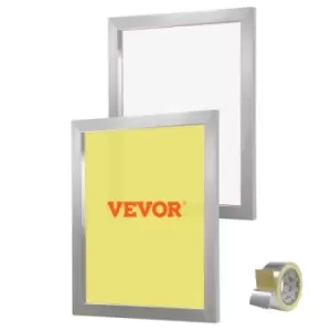 Image of VEVOR Screen Printing Kit, 2 Pieces Aluminum Silk Screen Printing Frames, 20x24inch Silk Screen Printing Frame with 230 Count Mesh, High Tension Nylon