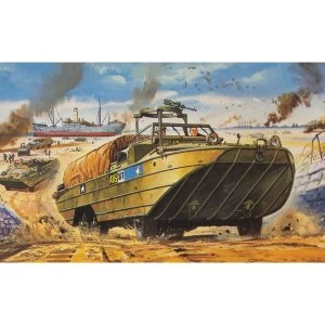 Image of DUKW 1:76 Vintage Classic Military Air Fix Model Kit