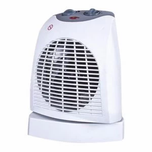 Image of Benross 2kw Oscillating Hot And Cool Electric Fan Heater