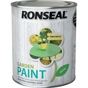 Image of Ronseal General Purpose Garden Paint Clover 750ml