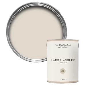 Image of Laura Ashley Pale Twine Matt Emulsion Paint, 5L