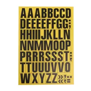 Image of Magnetic Letter Set - 39mm (Yellow)