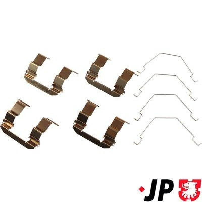 Image of JP GROUP Brake pad fitting kit JP GROUP 3864002810