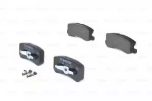 Image of Bosch 0986424717 BP429 Brake Pad Set Disc Brake Rear Axle