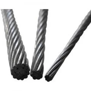 Image of Wire rope x L 1.5mm x 1m TOOLCRAFT 13211100150 Grey