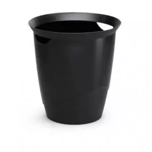 Image of Durable Waste Bin Trend 16 Litre Transparent Pack of 1