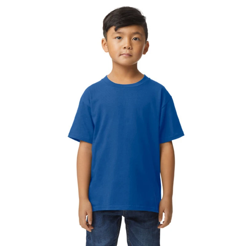 Image of Gildan Softstyle Midweight T-Shirt in Blue Size: XS Blue Unisex XS