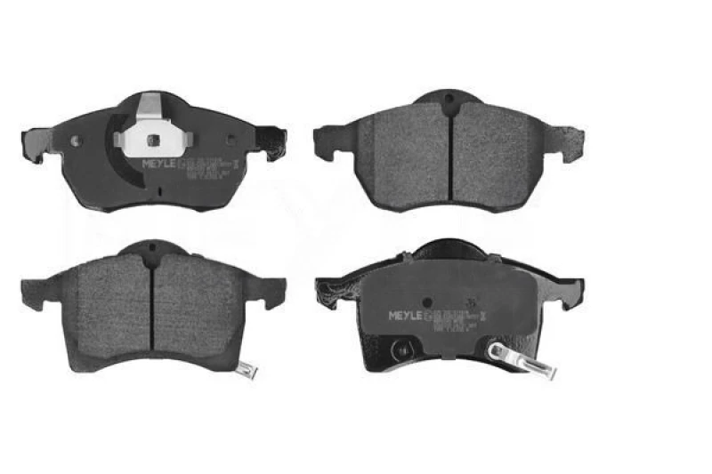 Image of MEYLE 025 230 5719/W Brake pad set Front Axle, with acoustic wear warning, Original Quality, with anti-squeak plate Brake Pad Set,disc brake (402)