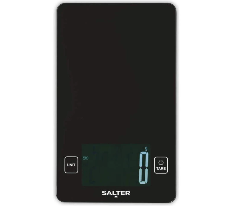 Image of SALTER Electronic Kitchen Scale - Black 5054061485110