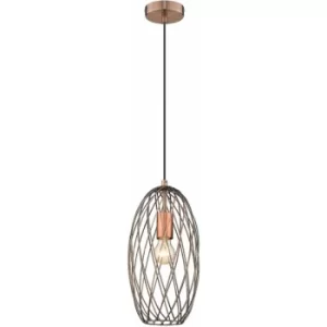 Image of Pendant light antique copper WHITBY H186 1 lights