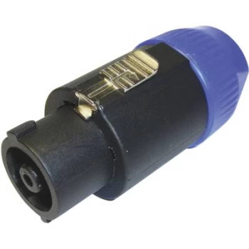 Image of Audio jack Socket straight Number of pins 8 Black Blue Cliff FM1260