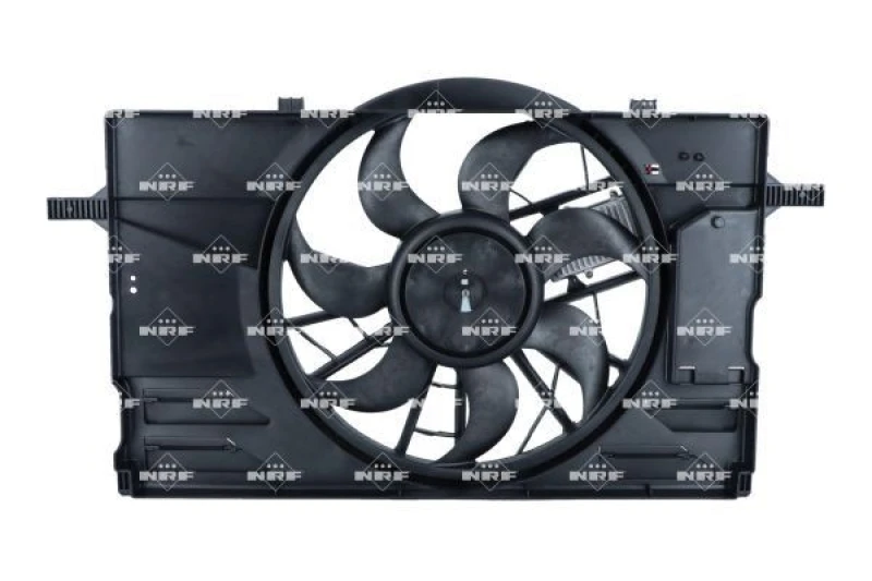 Image of NRF 47412 Cooling Fan D1: 420mm, with radiator fan shroud, with control unit Fan,radiator (508)