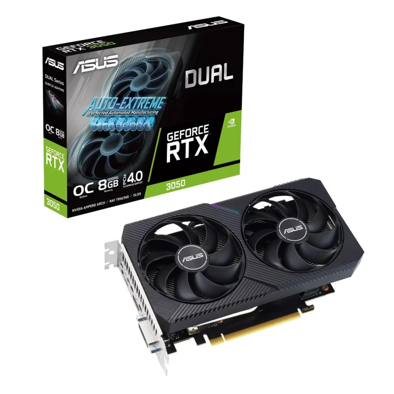 Image of ASUS GPU NV 3050 DUAL O8G V2 Fan