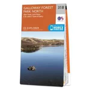 Image of Map of Galloway Forest Park North