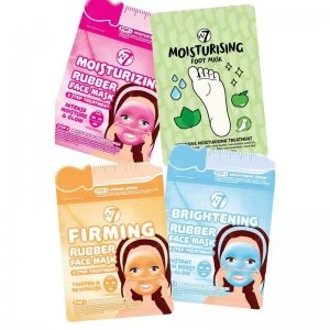 Image of W7 Face and Foot Mask Set