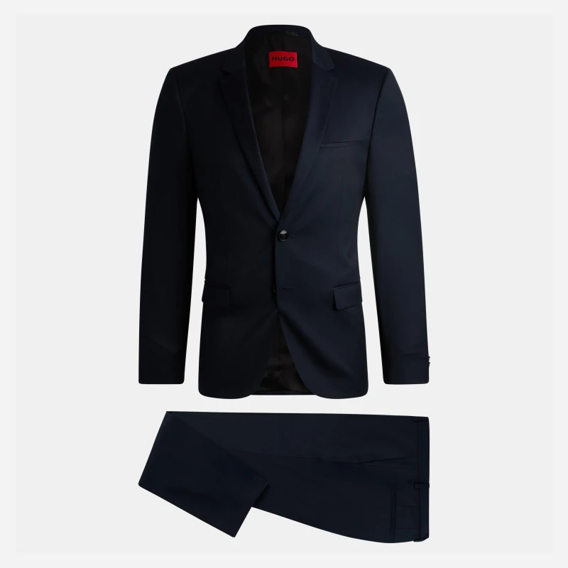 Image of Hugo Mens Arti Hesten Suit Dark Blue male XS