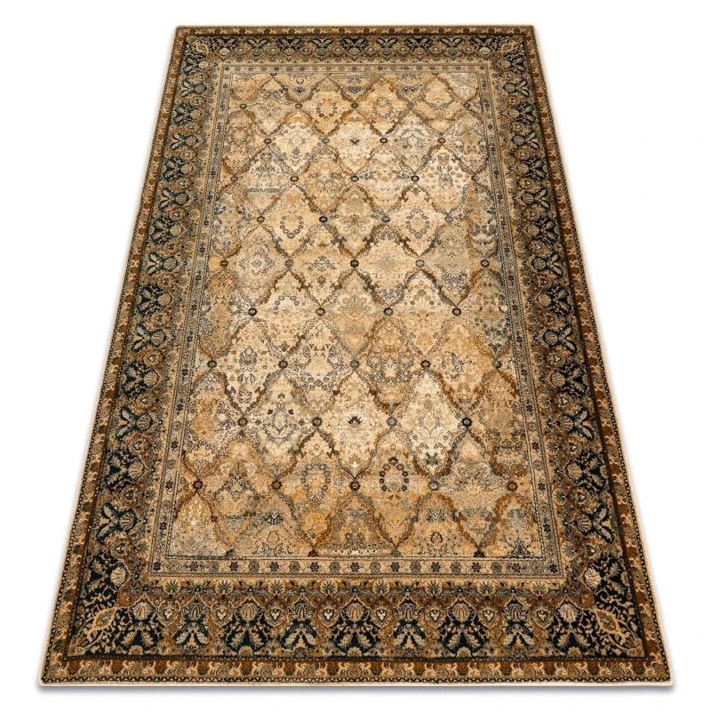 Image of RugsX Wool Omega Rug in Beige Size: 100cm x 150cm Beige Unisex 100cm x 150 cm