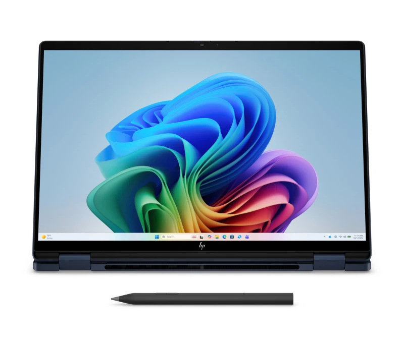 Image of HP OmniBook X Flip 2-in-1 Laptop Next Gen AI 14-kc0000nax Copilot+ PC AMD Ryzen AI 5 35.6cm (14") Touch Screen 2K 16GB LPDDR5x-SDRAM WiFi 7 (802