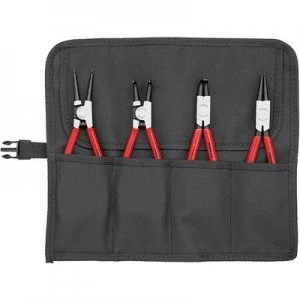 image of Knipex 00 19 56 Circlip pliers set Suitable for Outer and inner rings 19-60 mm 19-60 mm Tip shape Straight, 90° angle