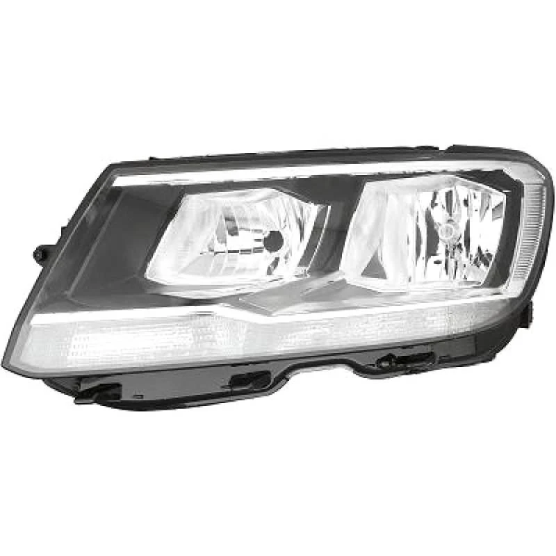 Image of DIEDERICHS 2256981 Headlights PW24W, Left, with motor for headlamp levelling, Halogen Headlight (259)