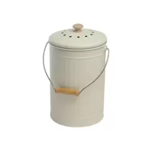 image of 7 Litre Compost Pail / Bin Chalk - Eddingtons