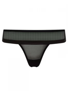 Image of DKNY Modern lights thong Black