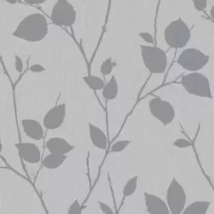 image of Superfresco Easy Virtue Grey Decorative Wallpaper - 10m