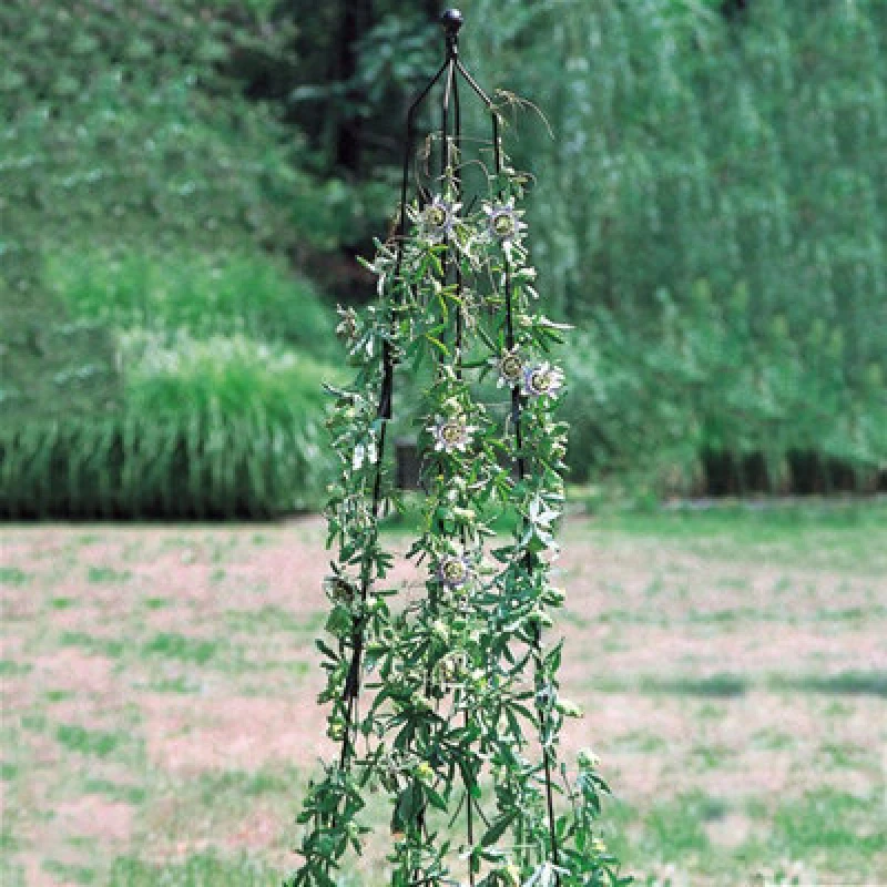 Image of Poppy Forge Classic Climbing Column Small Bare Metal/ready To Rust - Solid Steel - H142.2cm - Adjustable Diameter