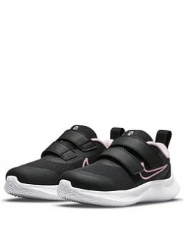 Image of Nike Star Runner 3 Infant Trainer - Black, Size 7