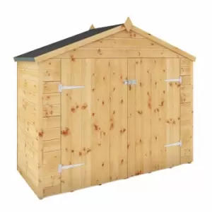 Mercia 3' x 7' Shiplap Apex Bikestore