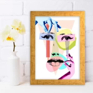 Image of AC1088184668 Multicolor Decorative Framed MDF Painting
