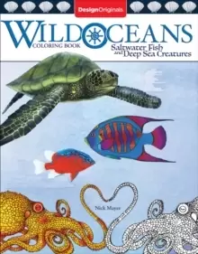 Image of Wild Oceans Coloring Book : Saltwater Fish and Deep Sea Creatures