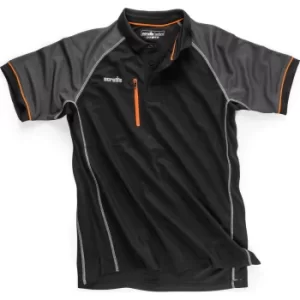 Image of Scruffs Trade Active Polo Black XXL