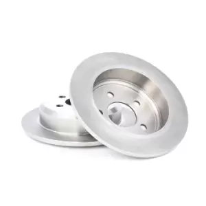 Image of RIDEX Brake disc Rear Axle 82B0415 Brake rotor,Brake discs JEEP,Grand Cherokee I (ZJ, ZG),WRANGLER II (TJ),WRANGLER I (YJ, SJ_)